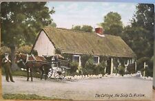 Irish Postcard Thatched Cottage THE SCALP Pass County Wicklow Ireland Lawrence picture