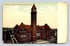 Toronto Canada City Hall Building & Clock Tower Scenic Downtown DB Postcard picture