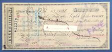 ● RALLI BROS New York 1898 first of exchange letter USA London Crédit Lyonnais picture