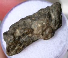 1.84 grams 27mm Laâyoune 002 Lunar Meteorite Moon as found Laayoune with a COA picture