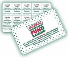 KRISPY KREME Cards 🍩 Buy One Get One Free - 10 Offers Per Card picture
