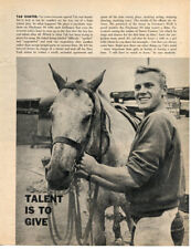 Tab Hunter Tony Perkins  Magazine Photo Clipping 1 Page X5408 picture