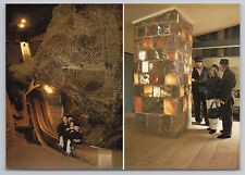 Berchtesgaden Germany Salt Mine Franz Slide Column Vintage Postcard 1978 picture