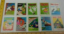 Fleer Crazy Magazine Covers sticker lot of 10 card VINTAGE 1970s a picture