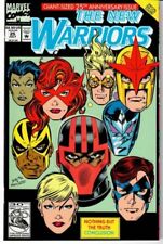New Warriors #25 Comic Book July 1992 New Mint- 9.2 Grade 1st Series picture