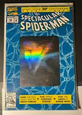 The Spectacular Spider-Man #189 1992 Giant-sized 30th anniversary picture