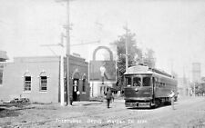 Interurban Trolley Depot Station Morton Illinois IL - 8x10 Reprint picture