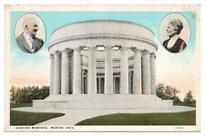 Vintage Harding Memorial Marion Ohio Postcard Unposted White Border picture