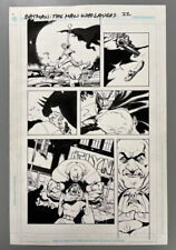 Batman: The Man Who Laughs p.22 Original Art Page DOUG MAHNKE  Action Page picture