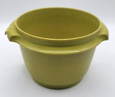 Vintage Tupperware Harvest Servalier Stacking Container 886 Avocado Green no lid picture