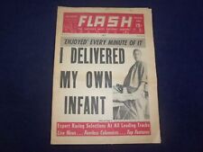 1965 AUGUST 28 FLASH NEWSPAPER - I DELIVERED MY OWN INFANT - NP 6947 picture