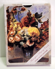 Masterpiece Playing Cards By Laurel Ink - Pierre Renoir - Fleurs Dans Un Vase picture