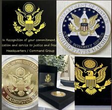 US Federal Marshal Service Special Agent Challenge Coin USA picture