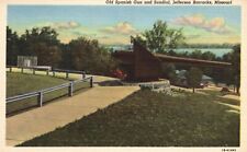Vintage Postcard 1943 Old Spanish Gun and Sundial Jefferson Barracks Missouri MO picture