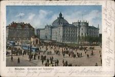 Germany 1901 Karls Place with Palace of Justice,Munich Ludwig Frank & Co. picture