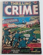 Thrilling Crime Cases #44 LB Cole CoverLow Grade Title Stripped/Copied Complete picture