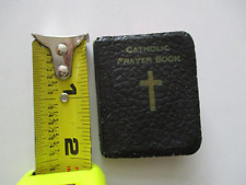 VTG 1935 MINI CATHOLIC INSCRIBED PRAYER BOOK JEWELS OF PRAYER  picture
