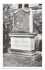 New York City, Manhattan c1950's Monument to Robert Fulton, Trinity Church picture