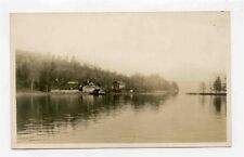 Homes on Shore of Lake Lucerne Switzerland 1920's Photo picture