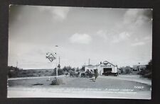 early Houston Lake  Michigan  gas station scene - Grukels Sunoco Service Station picture