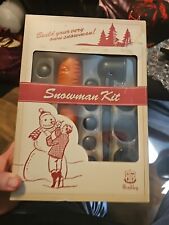 The Classic Snowman Kit  Bass Vintage Reusable Carrot Nose Pipe Eyes Mouth picture