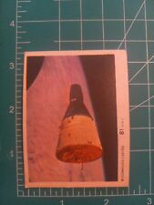 1969 Commodex Operation Moon NASA CARD #81 GEMINI 7  picture