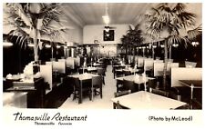 RPPC Thomasville Restaurant Thomasville Georgia Interior Postcard Unposted c1950 picture