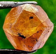 3.8 Ct Terminated Transparent Spessartine Garnet Cube Shape Crystal From @PAK picture