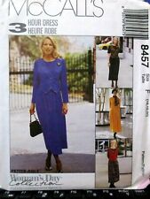 McCalls Pattern 8457 Size 16 - 20 Misses Woman's Day Collection 3 Hour Dress UC picture