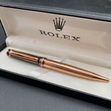 UNUSED ROLEX Novelty Ballpoint Pen Vintage Blue ink with original Box from Japan picture