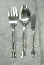 Simeon & George Oneida HOMESTEAD Stainless 3 pc Serving Set Flatware Rogers EC picture