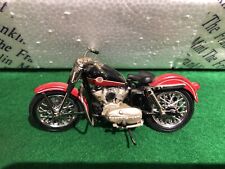 Rare FRANKLIN MINT  1957 HARLEY DAVIDSON SPORTSTER Die Cast 1:24 Scale B11WC25 picture