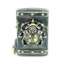 Gothic Beetle Embossed with Zippo Lighter - Distressed Finish, Steampunk picture