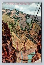 Cody WY-Wyoming, Government Work, Antique, Vintage Souvenir Postcard picture