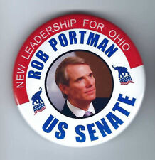 Bob Portman Ohio (R) US Senator 2010-22 political pin button picture