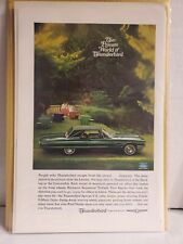 Advertisement 1965 Ford Thunderbird (Green) picture