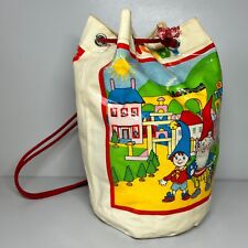 Vintage Noddy PVC Duffle Bag Made in England 1986 Anne Wilkinson Designs picture