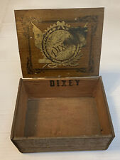 Dixey Cigar Box 1898-1901 Tax Stamp Factory 2378 9th Dist. Penn’a Antique picture