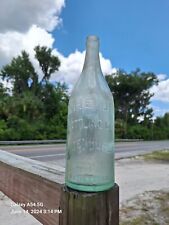 Rare~Antique~Vintage~Sheide BOTTLING Co. Embossed Beverage Bottle~Unrestored  picture