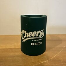 RARE VTG 1993 CHEERS Boston Original Koozie Green Beer Can Drink Holder💥💥💥 picture