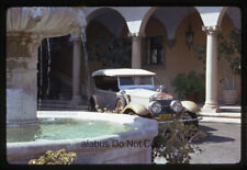 Orig 1973 SLIDE View w Auto in Courtyard at Harold Lloyd Estate Beverly Hills CA picture