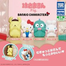 Sanrio Characters Hasamarun Fig. x all 4 set mini toy figure gacha Kitty picture