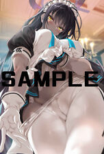 Blue Archive Kakudate Karin Cle Masahiro 呉マサヒロ B2 Tapestry Wallscroll Game Japan picture