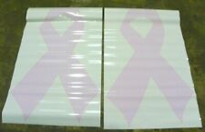 2015 CHEVROLET BREAST CANCER RIBBON DECALS DEALERSHIP PROMOTION DISPLAY LOT OF 2 picture