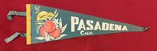 Vintage Pasadena California 17 Inch Travel Penant Fruit and Flowers Graphic picture