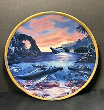 VTG 1994 LENOX Sea of Dreams Collection NEW DAY Plate by Van Raemdonck Whale picture