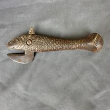 Antique Fish Cast Iron Can Opener picture