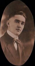 Vintage Old Photo of Handsome Hungarian American Man WILLIAM ZOMBORY Detroit MI. picture