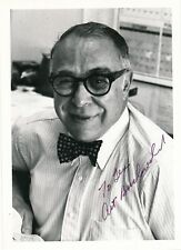 Art Buchwald- Signed B&W Photograph picture