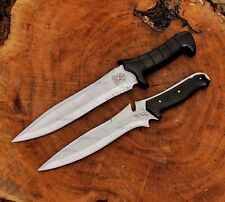 Resident Evil 4 Knives Leon Kennedy and Jack Krauser knives With Sheath 2 knives picture